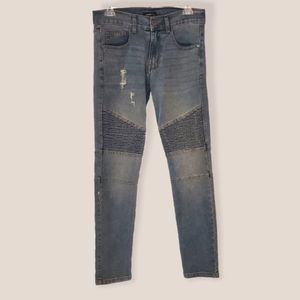 Kayden K skinny moto jeans